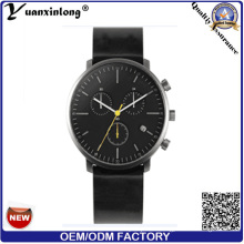 Yxl-469 Fabrik Benutzerdefinierte Mode Uhr Edelstahl Leder Armbanduhr Herren Business Luxus Mechanische Uhren